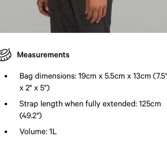 NWT Lululemon Everywhere Fleece Belt Bag - Picture 6 of 6